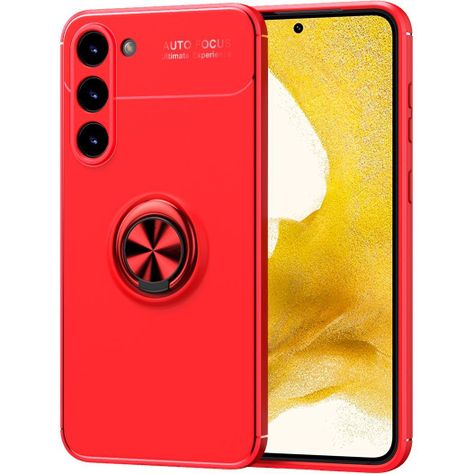 Para: Galaxy S23 Plus (S23+),  Carcasa Slim Aro Soporte Iman-0