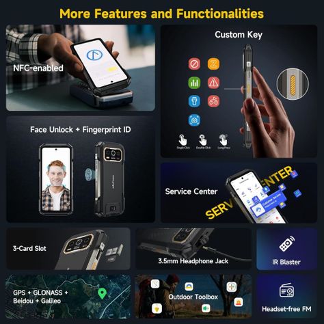 Ulefone Armor 27T Pro - Resistente IP68 Cámara Termográfica-5
