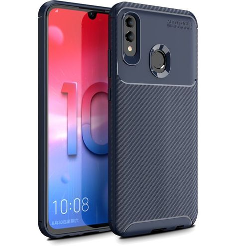 Carcasa: Huawei Y7p - Resistente Funda / Azul-0