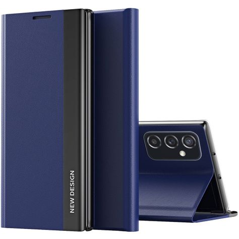Para: Galaxy A73 5G - Funda Cuero Soporte-0