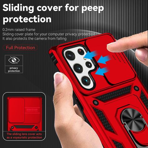 Para: Galaxy S22 Ultra 5G | Protección Cámara Imán-3