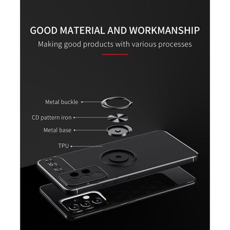 Para: Galaxy A53 5G | Delgada Autofocus Aro Imán-2