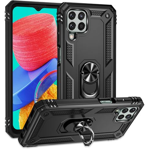 Para: Galaxy M33 5G - Carcasa Resistente Aro Imán-0