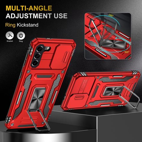 Para: Galaxy S23 - Carcasa Resistente Protección Cámara-6