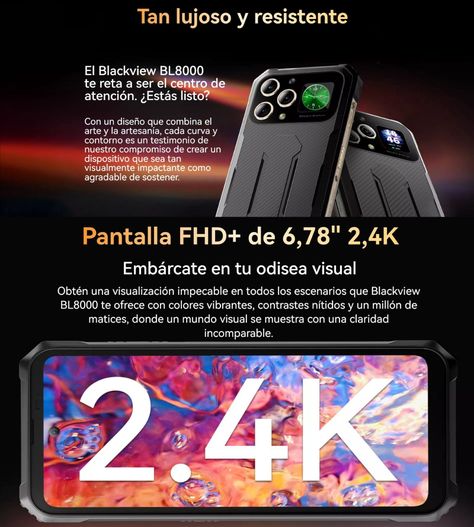 Blackview BL8000 - Resistente 5G, IP68, IP69K y MIL-STD-810-3