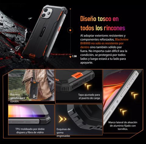 Blackview BV8900 - Celular con Cámara Térmica FLIR-5