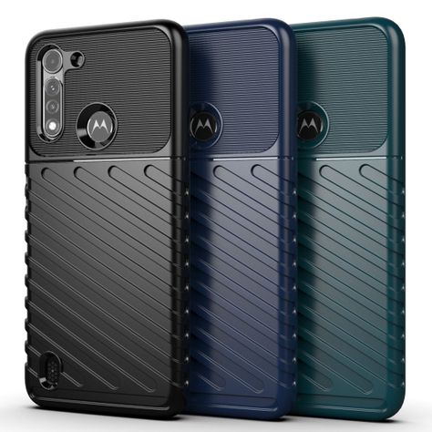 Carcasa: Moto G8 Power Lite - Resistente / Azul-5