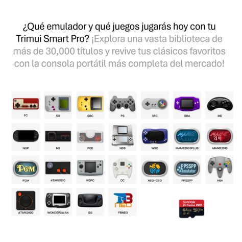 Consola Portátil Trimui - Bautizada en YouTube como la mejor-3