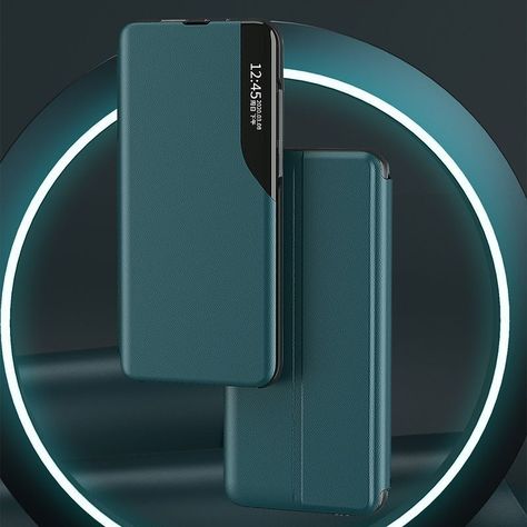 Para: Galaxy M33 5G - Funda Cuero Carcasa Elegante-1