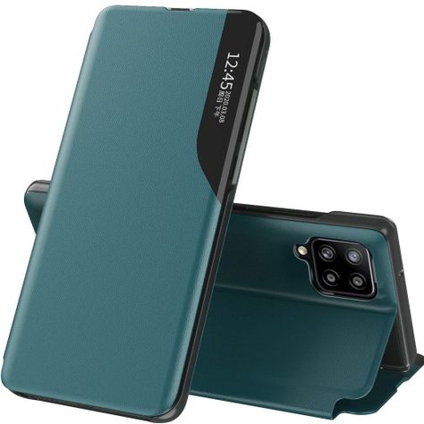 Para: Galaxy M33 5G - Funda Cuero Carcasa Elegante-0