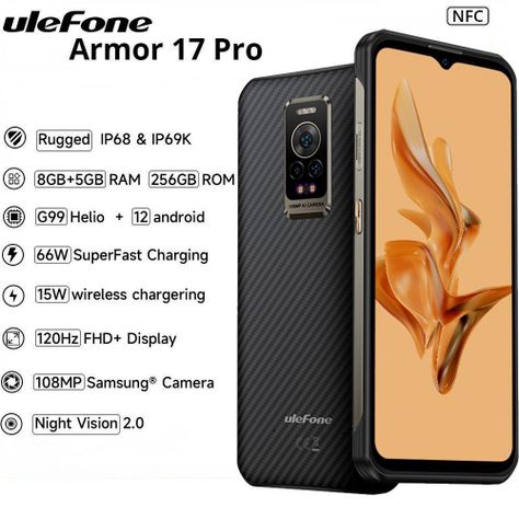 Armor 17 Pro - Celular Resistente 108mp, Vision No-1