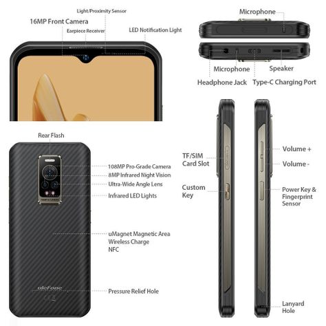 Armor 17 Pro - Celular Resistente 108mp, Vision No-2
