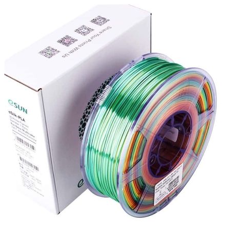 Filamentos Pla Seda Esun 1kg 1.75mm Arcoiris-0