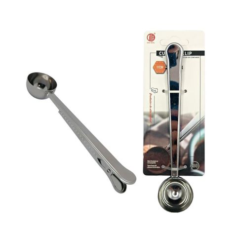 Cuchara Dosificadora Café/Té Acero Inoxidable CLIP-1