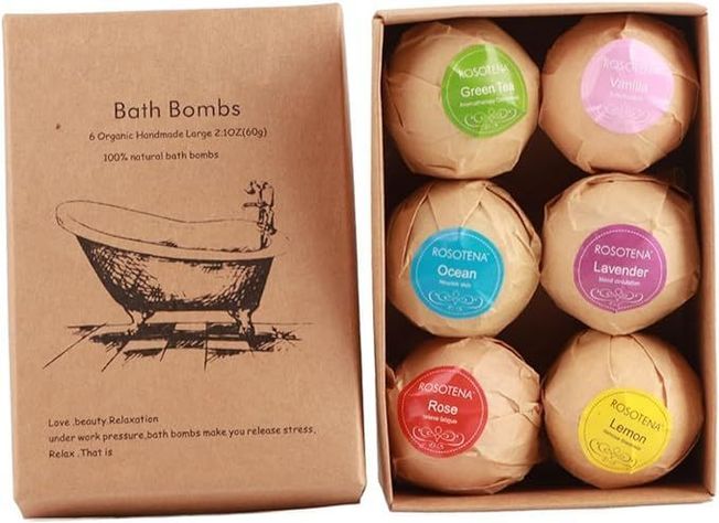 BOMBAS EFERVESCENTES AROMATICAS BAÑO TINA RELAJANTE SPA ESFERAS-0