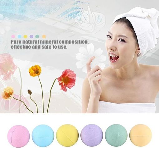 BOMBAS EFERVESCENTES AROMATICAS BAÑO TINA RELAJANTE SPA ESFERAS-2