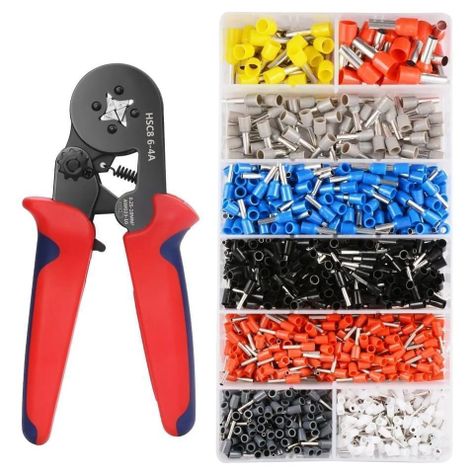 ALICATE PRENSA TERMINAL CONJUNTO KIT DE 1200PCS-0