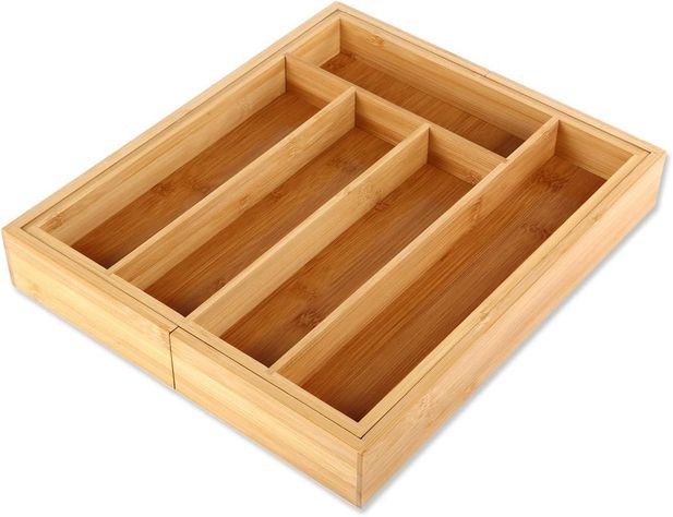 ORGANIZADOR DE CAJONES PARA UTENSILIOS DE BAMBÚ-2