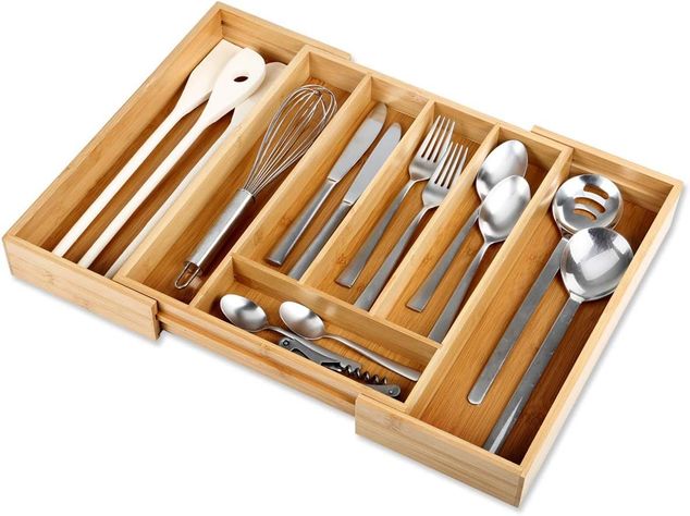 ORGANIZADOR DE CAJONES PARA UTENSILIOS DE BAMBÚ-3