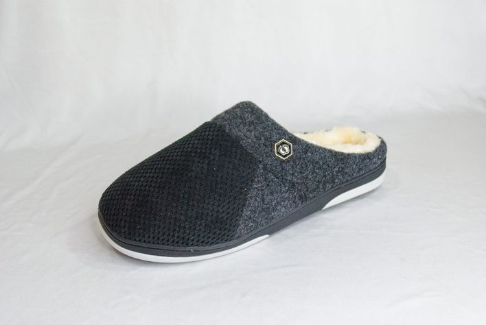 Pantufla Hombre Julio Negro-1