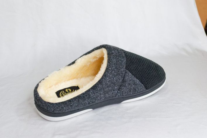Pantufla Hombre Julio Negro-2