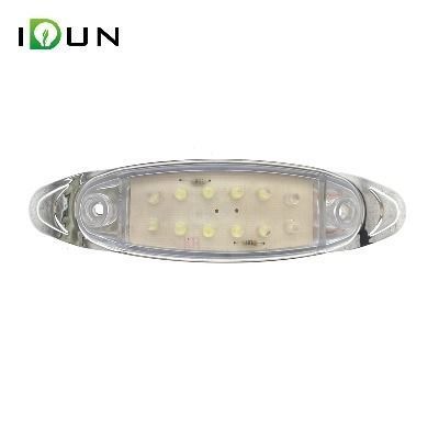 Farol de señal 17x5,5x2,4CM 12 LED Multivoltaje Blanco-0
