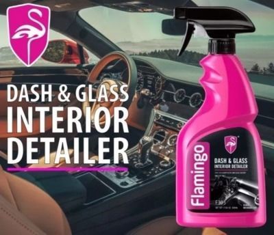 Detallador De Interior Plástico Y Vidrio 500ml Flamingochile-2