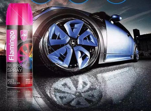 Pintura Spray Removible Negro Mate 500 ML Flamingochile-5