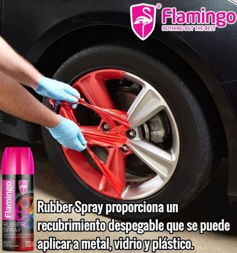 Pintura Spray Removible Negro Mate 500 ML Flamingochile-6