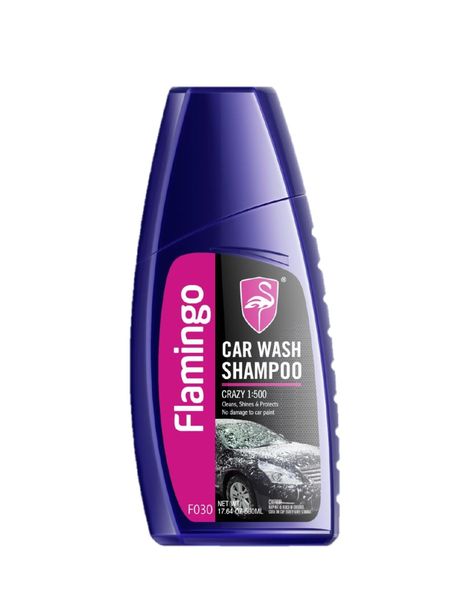 Shampoo De Autos Concentrado 500ml Flamingochile-0