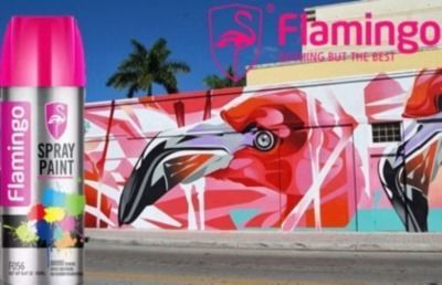Pintura En Spray Dorado 450ml Flamingochile-2