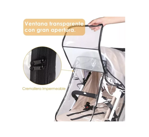 Funda Impermeable Para Cochecito De Bebé-3