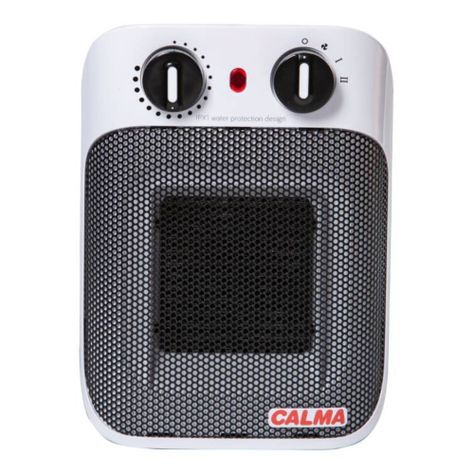 Termoventilador Calma IPX1 T2000 - 1800 W-0
