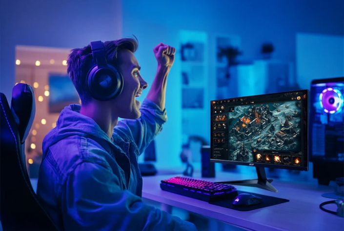 Monitor Acer 23'8 Ips /fhd/ 180 Hz / 1 Ms Vrb / 250 Nt / Hdr-2