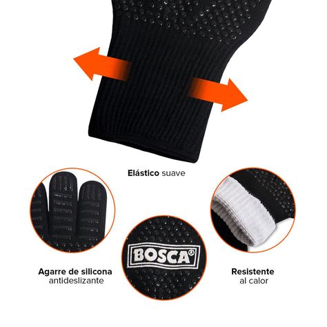 Pack Parrilla a Gas Bosca Block 500 + Guantes Parrillero-4