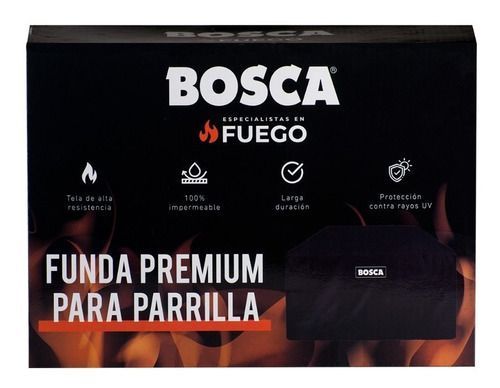 Funda Parrilla Bosca Talla L  Negra -7