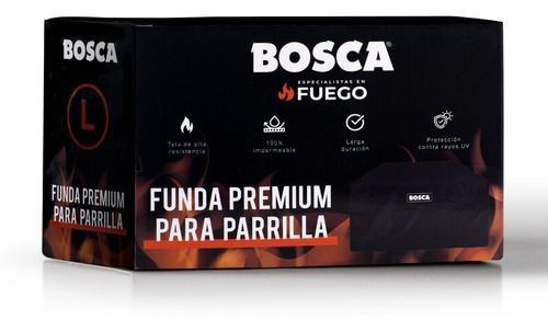 Funda Parrilla Bosca Talla L  Negra -8