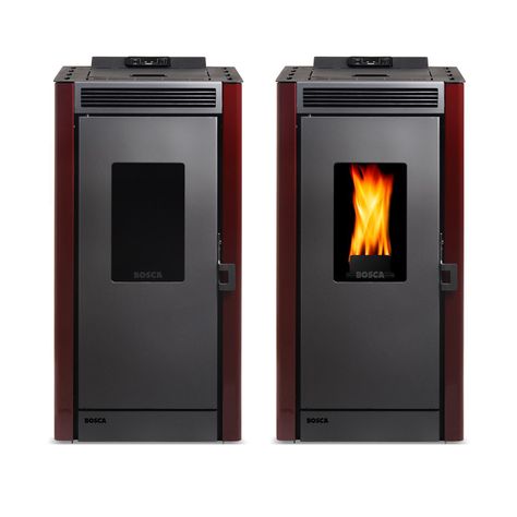 Estufa a pellet Black Vision Burdeo-4
