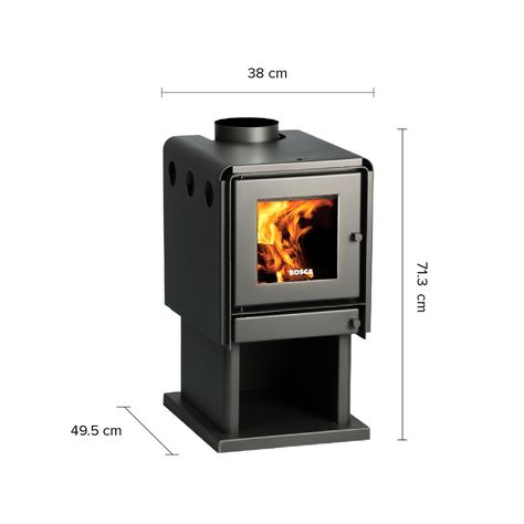 Calefactor Bosca A Leña Limit 350-8