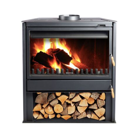 Chimenea Bosca 850 Freestanding A Leña-0