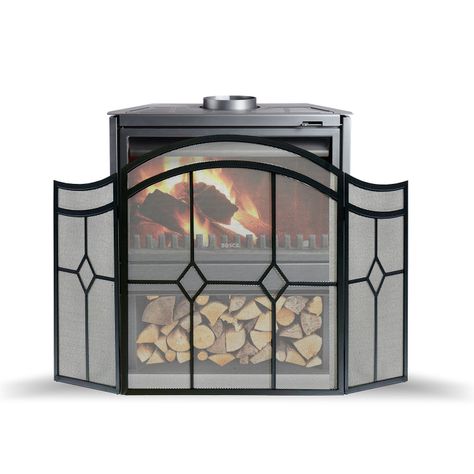 Rejilla de seguridad L137 para estufas y chimeneas-2