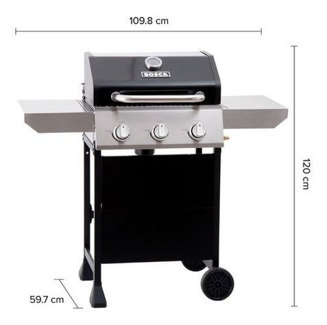 Parrilla A Gas Bosca Neo Grill 3q-8