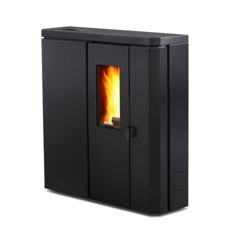 Estufa a pellet de pasillo Fit 9 Charcoal-2