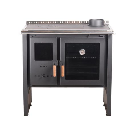 Cocina a Leña Bosca Hestia 90 Charcoal-1