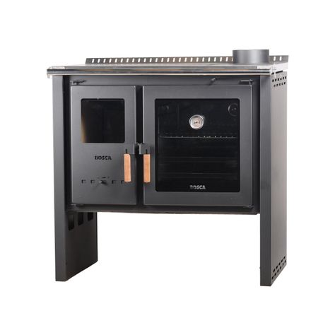 Cocina a Leña Bosca Hestia 90 Charcoal-2