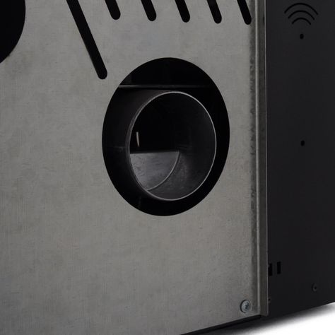 Estufa a pellet de pasillo Black Vision Fit 9 charcoal-3