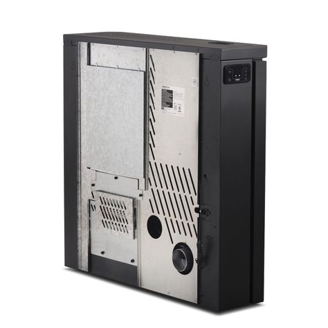 Estufa a pellet de pasillo Black Vision Fit 9 charcoal-6