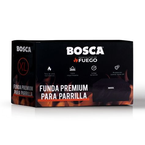 Funda Parrilla Bosca Talla Xl  Negra-9