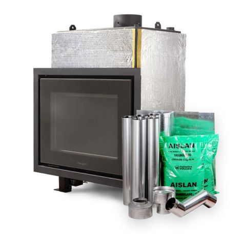 Pack Chimenea Bosca 850 27 KW + Kit Instalacion-1