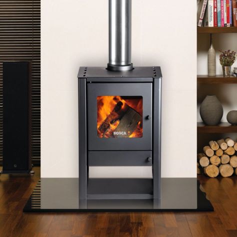 Calefactor Bosca a Leña Gold 380 Charcoal-7